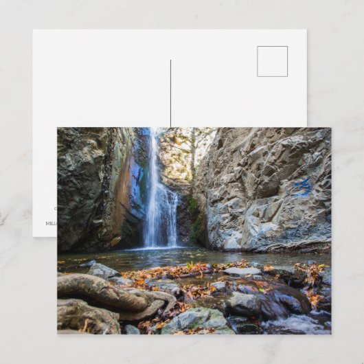 ミロメリス・滝 ポストカード (正面/裏面)