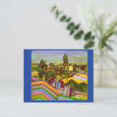 ミロ、ザビレッジの絵画はがき ポストカード (スタンド正面)