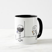 ミロ·セズ、お前はブッシュを剃らなきゃならない マグカップ (正面右)