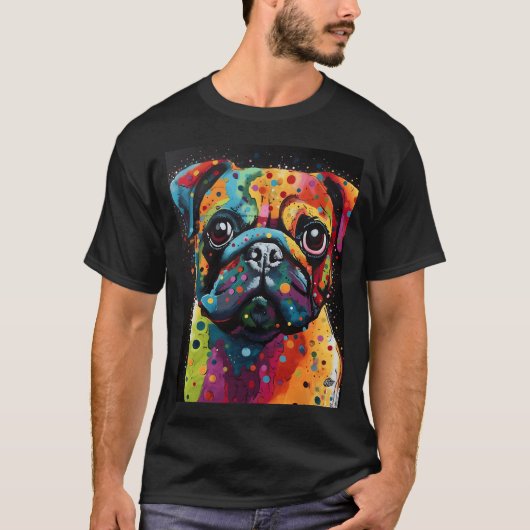 ミロ・パグ ワフ Tシャツ (正面)