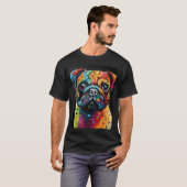 ミロ・パグ ワフ Tシャツ (正面フル)