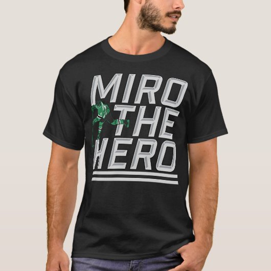 ミロ・ヘイスカネン・ヒーロー Tシャツ (正面)