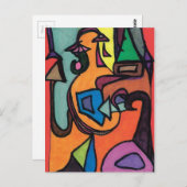 ミロ,ミロ編集された壁の.jpg ポストカード (正面/裏面)