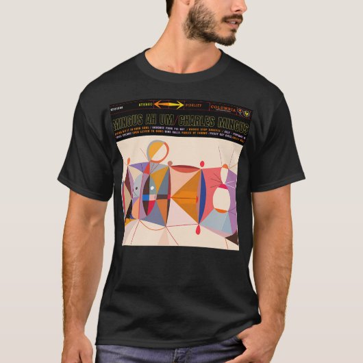 ミンガスアウムシャルズミンガス引用文 Tシャツ (正面)