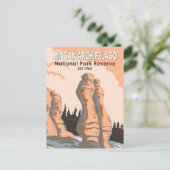 ミンガン諸島ナショナルパークリザーブヴィンテージ ポストカード (スタンド正面)