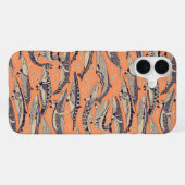 ミンククジラ 銅 iPhoneケース (裏面横)