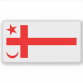 ミンクマク州旗（カナダ） シール (正面)