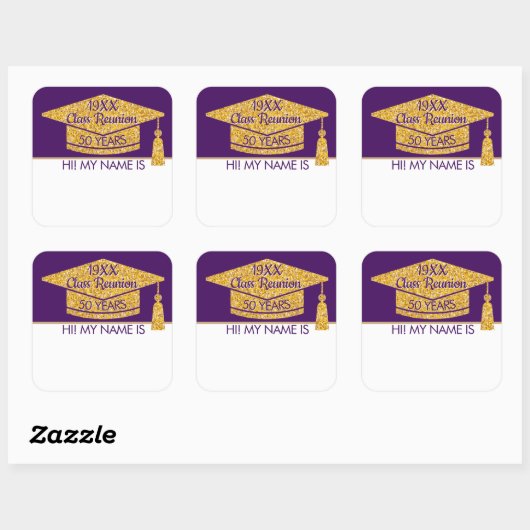 ミングル！衣服このクラス懇親会名タグ スクエアシール (シート)