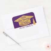 ミングル！衣服このクラス懇親会名タグ スクエアシール (封筒)