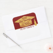 ミングル！衣服このクラス懇親会名タグ スクエアシール (封筒)