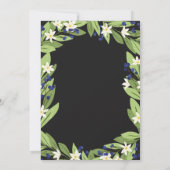 ミンゲジンレフローラブルーベリークリスマスパーティー 招待状 (裏面)