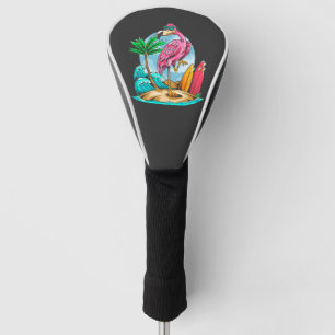 ミンゴみたいにサーフィン！ゴルフヘッドカバー ゴルフヘッドカバー