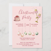 ミンゴ＆ジンゴのクリスマスオーナメントパーティー 招待状 (裏面)