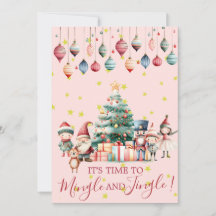 ミンゴ＆ジンゴのクリスマスオーナメントパーティー