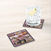 ミンスクミールブレストアーキテクチャーベラルーシ スクエアペーパーコースター (インサイチュ)