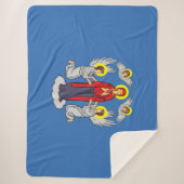 ミンスク国旗（ベラルーシ） シェルパブランケット (正面)
