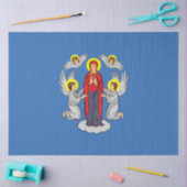 ミンスク国旗（ベラルーシ） 薄葉紙 (クラフト)