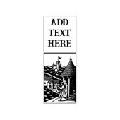 ミンストパーソナライズされたル – ウッドアートスタンプ ラバースタンプ (インプリント)