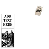 ミンストパーソナライズされたル – ウッドアートスタンプ ラバースタンプ (押印)