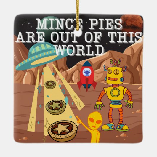ミンスパイが世の中から出ている セラミックオーナメント (裏面)