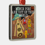 ミンスパイが世の中から出ている メタルオーナメント (右)