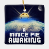 ミンスパイが待ち構えている セラミックオーナメント (正面)