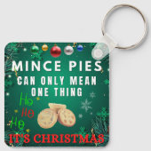 ミンスパイはそのクリスマスを意味する唯一のものだ キーホルダー (裏面)