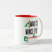 ミンスパイを作れ – 圧力まったく！ ツートーンマグカップ (正面右)