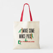 ミンスパイを作れ – 圧力まったく！ トートバッグ (裏面)