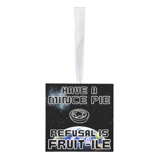 ミンスパイを持っている – 拒否はフルーツイル キューブオーナメント (右)