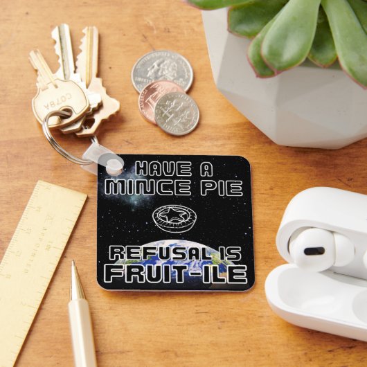 ミンスパイを持っている – 拒否はフルーツイル キーホルダー (デスク)