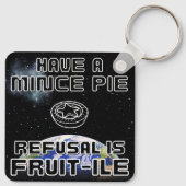 ミンスパイを持っている – 拒否はフルーツイル キーホルダー (裏面)