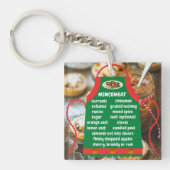 ミンセミート具材エプロン キーホルダー (正面)