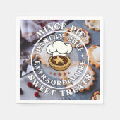 ミンチェパイペストリーシェフエクストラナディアスウィートトリートメント スタンダードカクテルナプキン (正面)