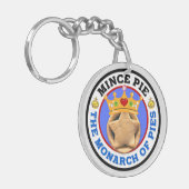 ミンチェパイ – パイの(昆虫)オオカバマダラ、モナーク キーホルダー (正面左)