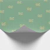 ミンティクレスト ラッピングペーパー (角)