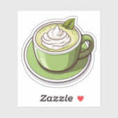 ミンティ抹茶エレガンスinグリーンカップ シール (シート)