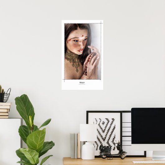 ミンディ ポスター (ホームオフィス)