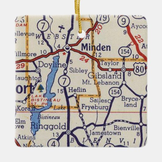 ミンデンLA セラミックオーナメント (正面)