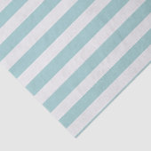 ミントかわいらしとホワイトのストライプ 薄葉紙 (詳細)