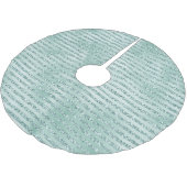 ミントかわいらしグリッターストライプズ       ブラッシュドポリエステルツリースカート (アングル)