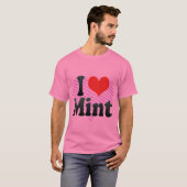 ミントが大好き Tシャツ (正面フル)