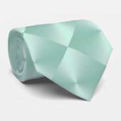 ミントきらめくブロックネックタイ ネクタイ (ロール)