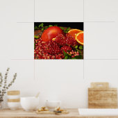 ミントとオレンジ ポスター (キッチン)