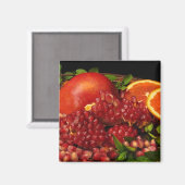 ミントとオレンジ マグネット (正面/裏面)