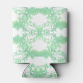 ミントとターコイズ民族オーナメント。 缶クーラー (裏面)