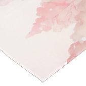 ミントとピンクモミの木の冬のシーン テーブルクロス (アングル)