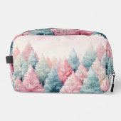 ミントとピンクモミの木の冬のシーン ドップキット (正面)