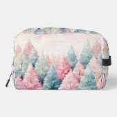 ミントとピンクモミの木の冬のシーン ドップキット (裏面)