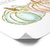 ミントとピーチカボチャ投票ボード ポスター (角)